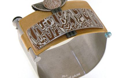 bracciale mokume gane