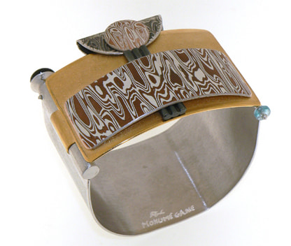 bracciale mokume gane